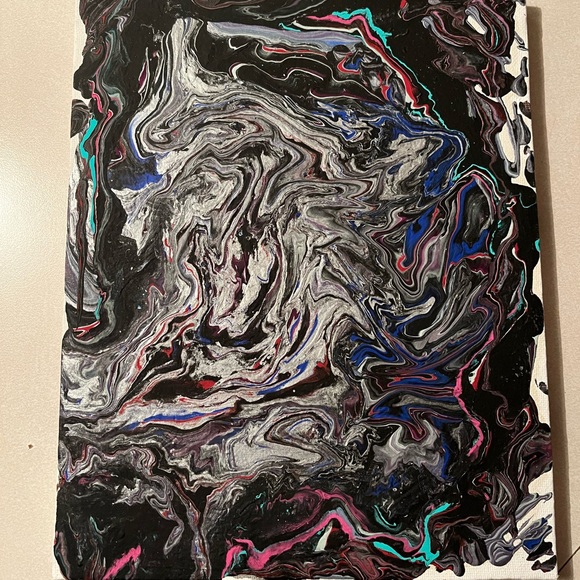 Black/Multi-Colored Wall Deco - Picture 2 of 2